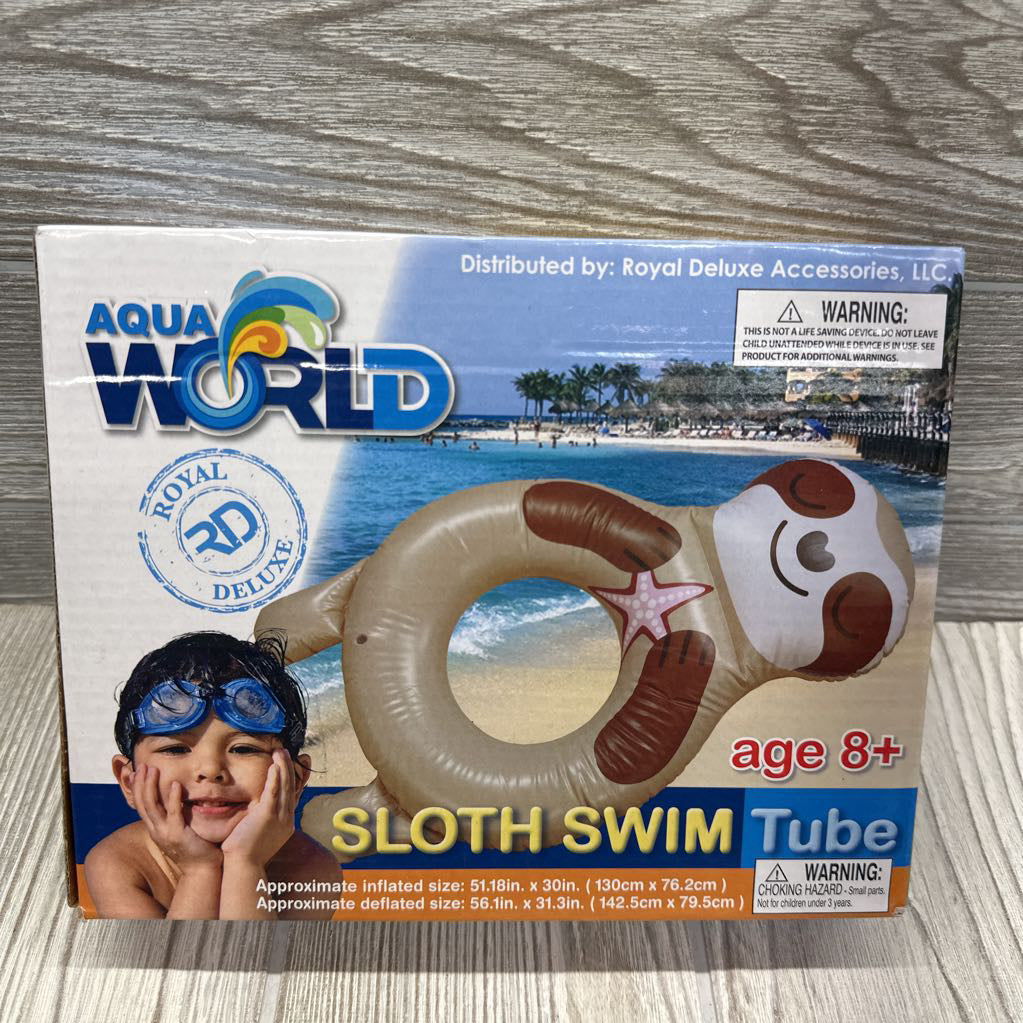 NEW Sloth Swim Tube