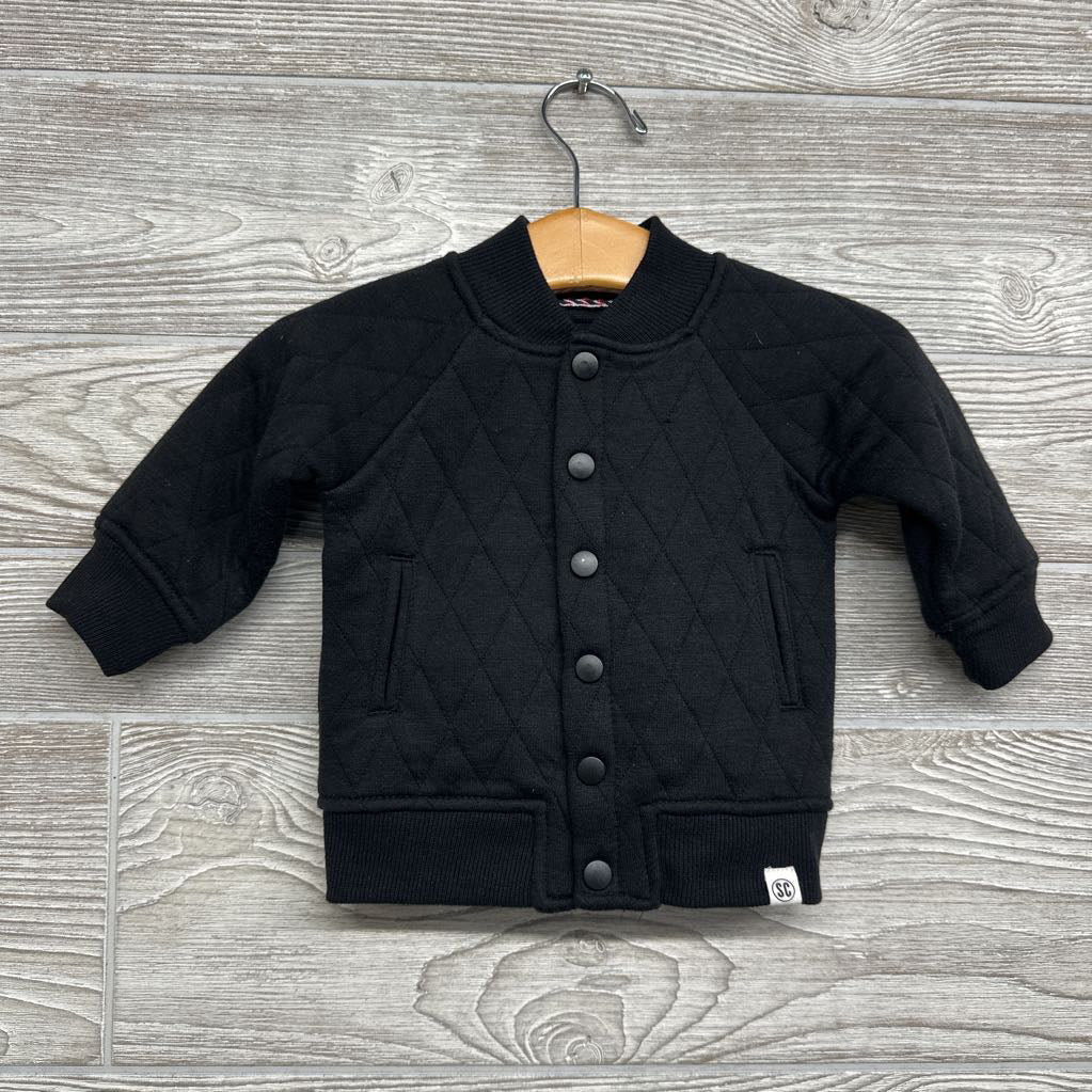 NEW Quilted Snap Jacket 0-3M