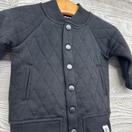 NEW Quilted Snap Jacket 0-3M