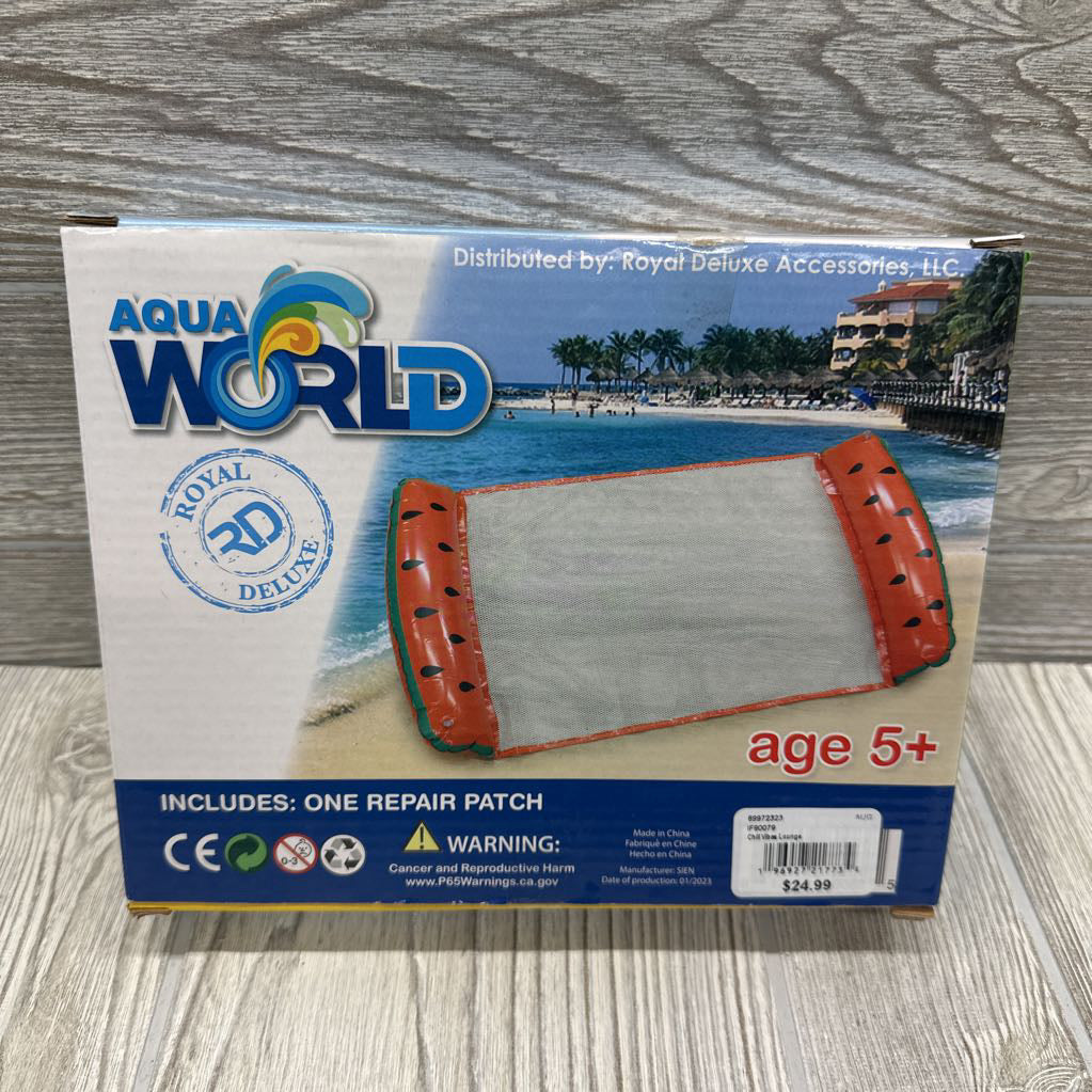 NEW Printed Watermelon Pool Hammock