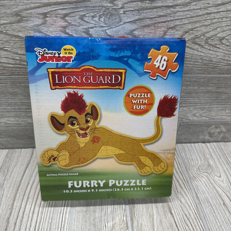 NEW 46 Pc Furry Lion King Puzzle
