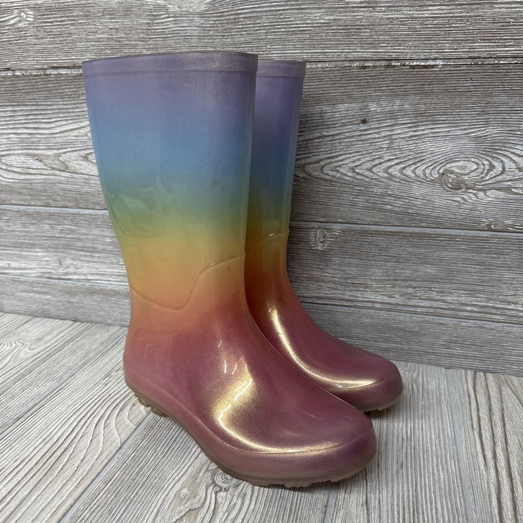 Ombre Rain Boots 3Y