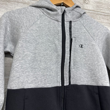 Full Zip Double Knit Hoodie 7-8