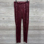 NEW Crushed Velvet Leggings 10-12