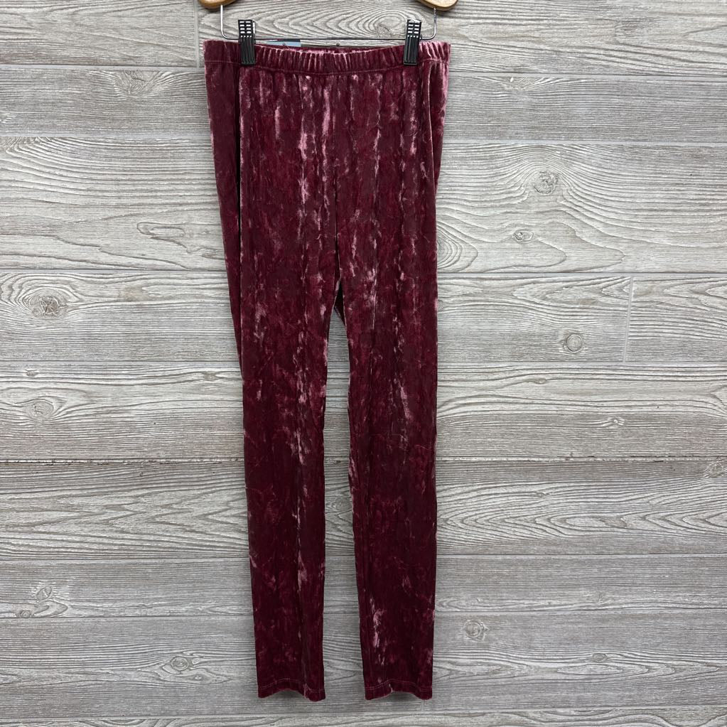 NEW Crushed Velvet Leggings 14-16