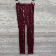 NEW Crushed Velvet Leggings 14-16