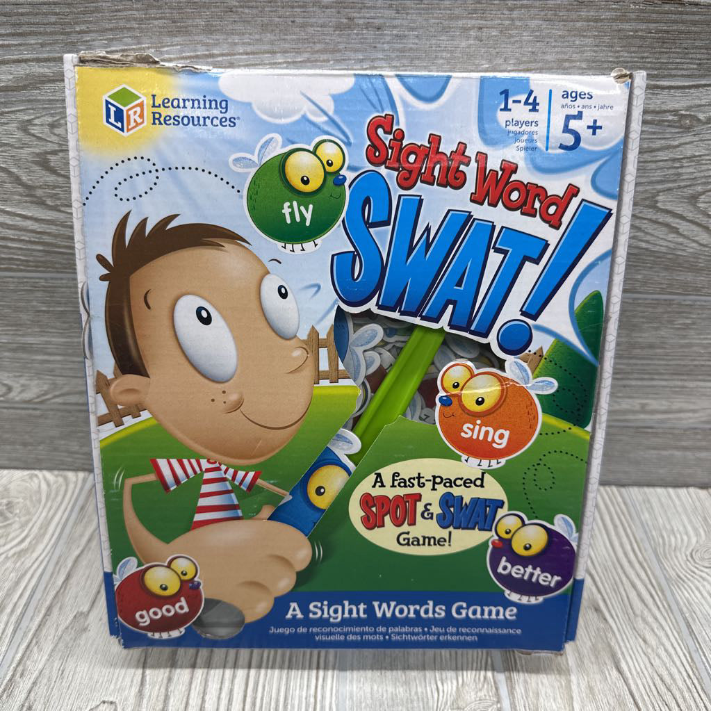 Sight Word Swat Game