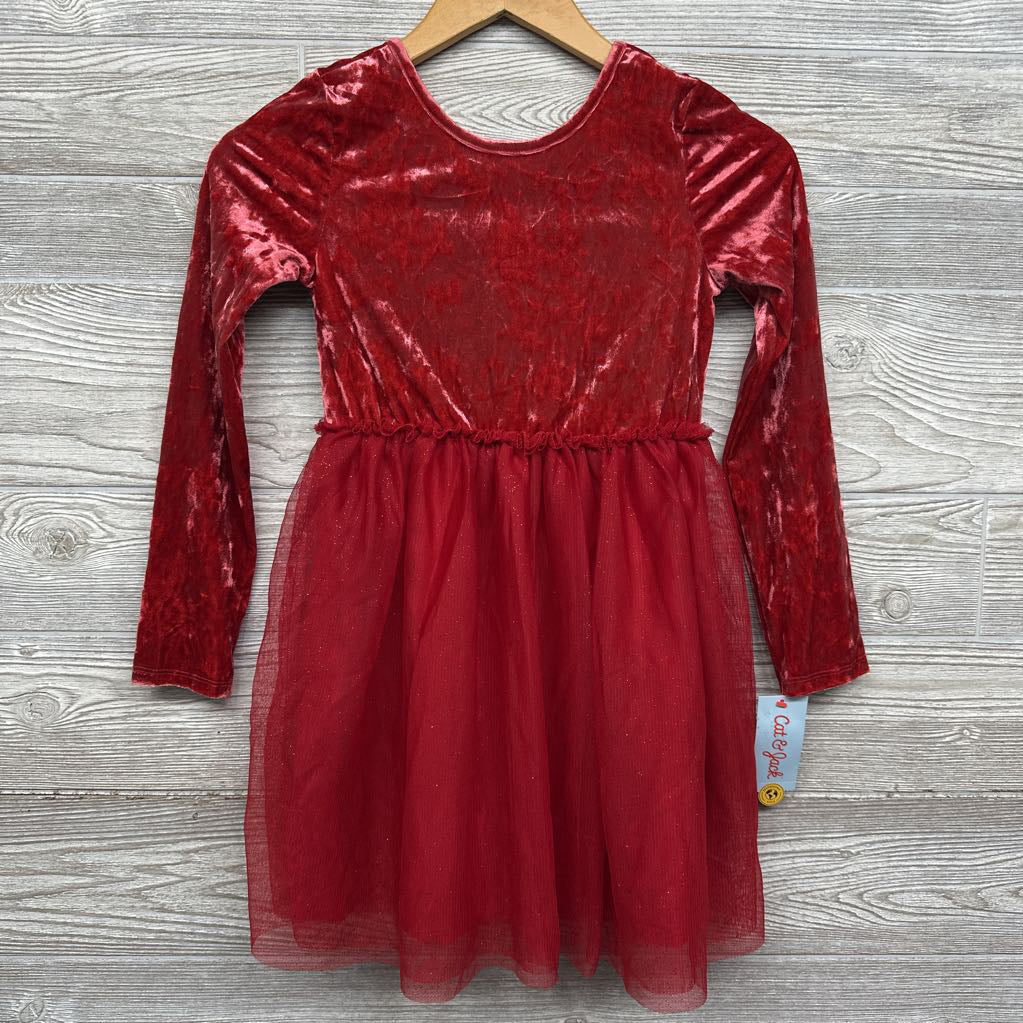 Crushed Velvet Dress Tulle Glitter Skirt 8
