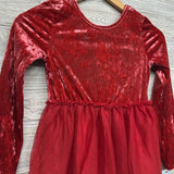 Crushed Velvet Dress Tulle Glitter Skirt 8