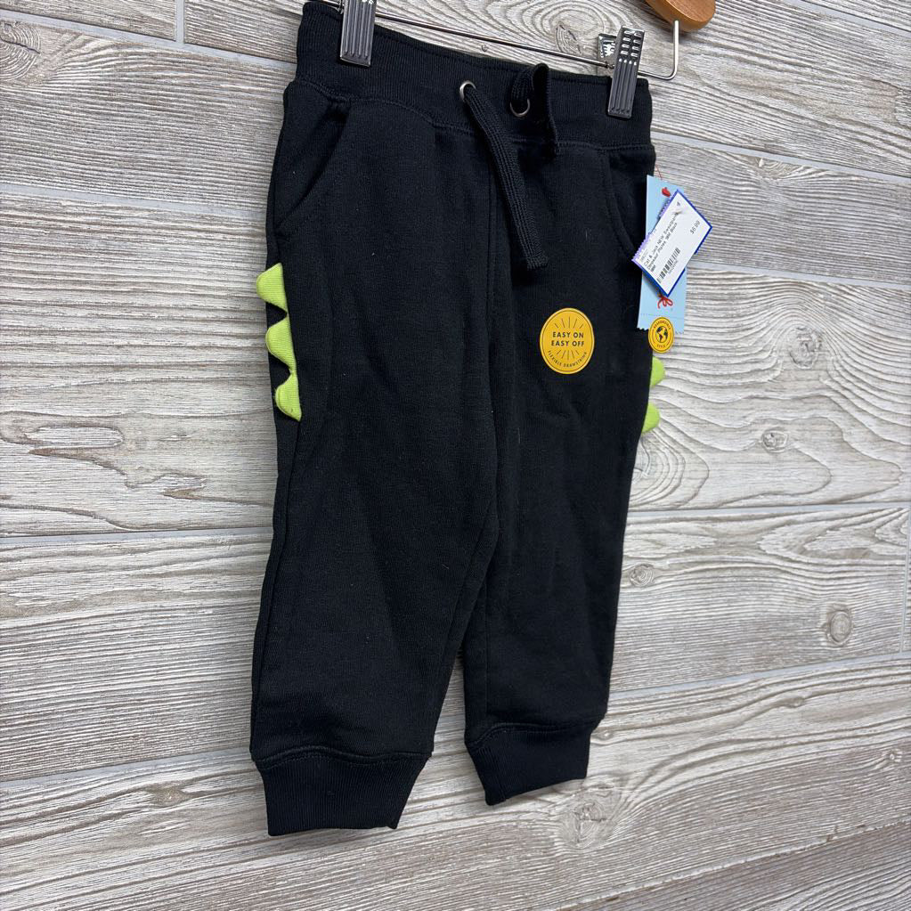 NEW Sweatpants Dinosaur Plates 18M