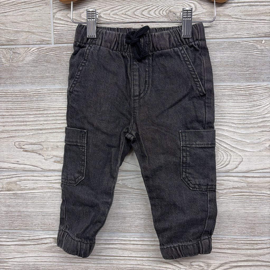 Denim Jogger Pants Cargo 12M