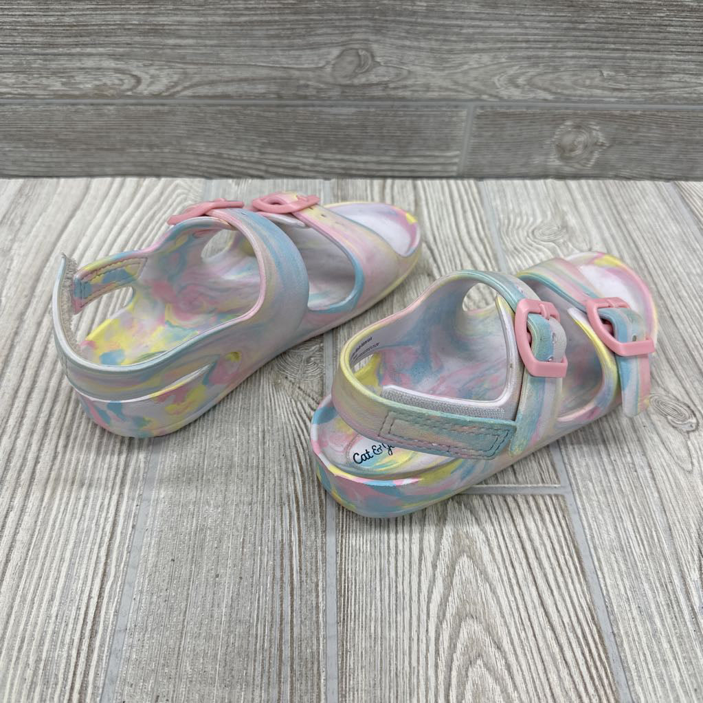 Tie Dye Footbed Sandals 11c