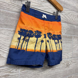 Swim Trunks Palm Trees 4T