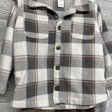 NEW Cord Pants & Plush Plaid Button Up Shirt 2t