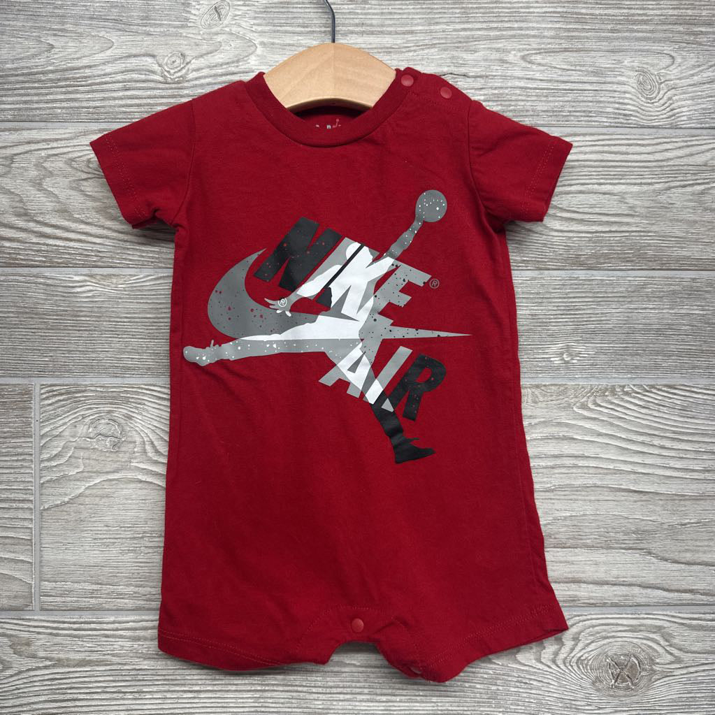 Shorty Romper Logo 6M