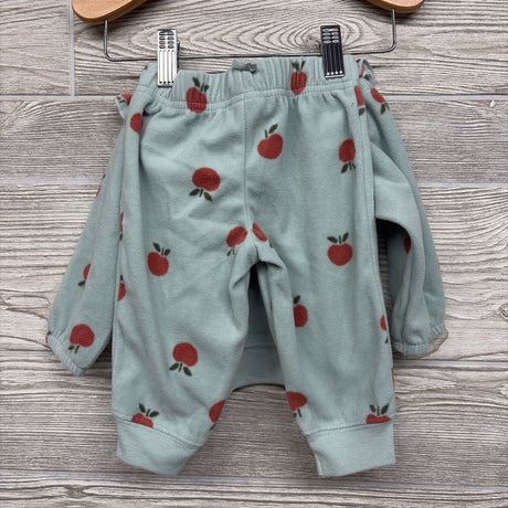 Fleece Crewncek & Joggers Apples 3-6M