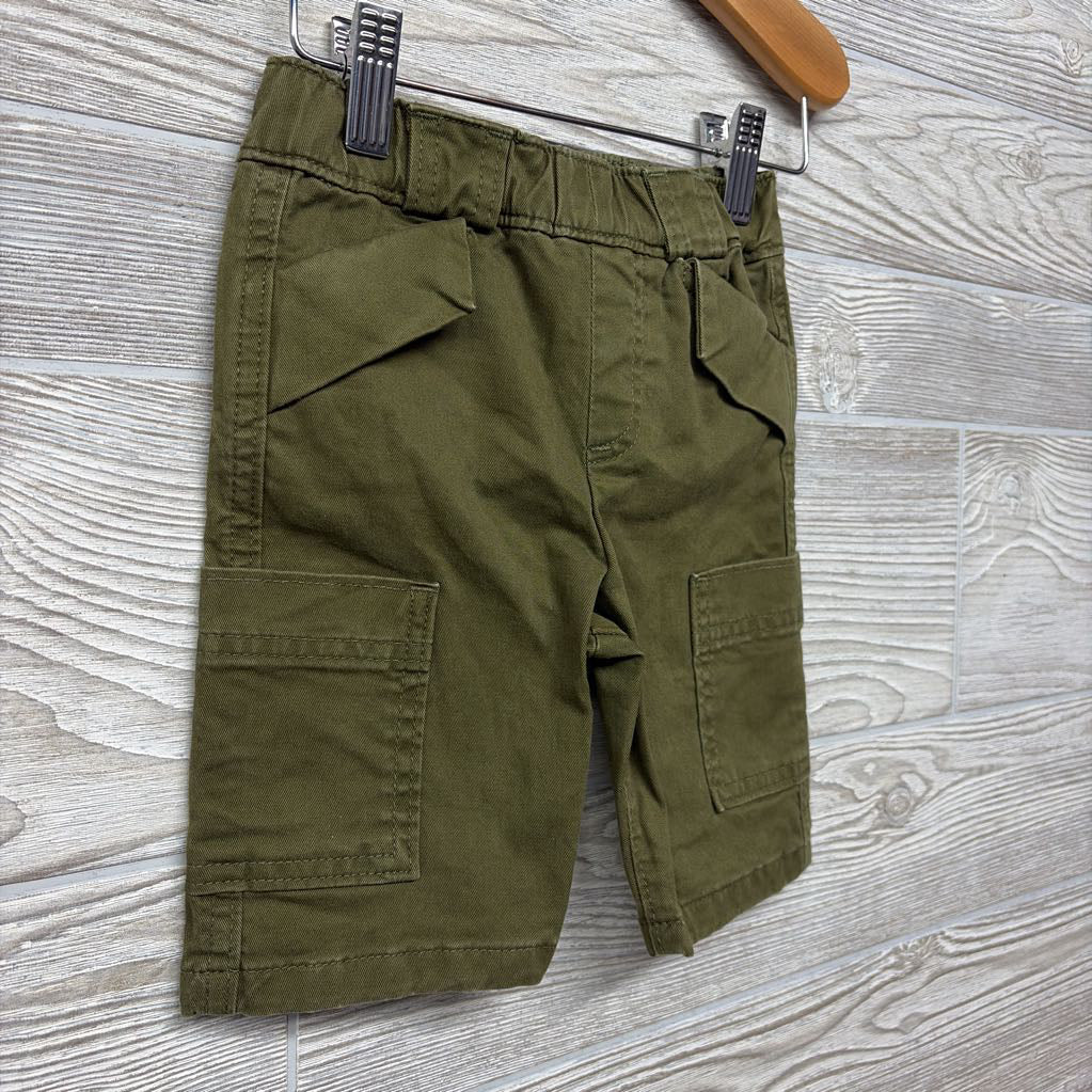 Wide Leg Pants Side Pockets 3-6M