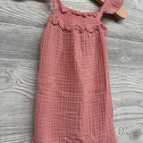 Muslin Flutter Sleeve Romper 3-6M