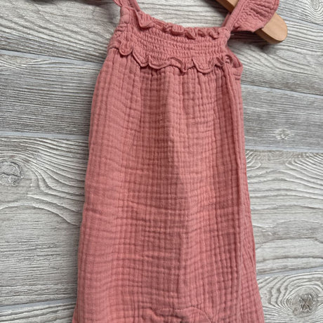 Muslin Flutter Sleeve Romper 3-6M