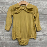 LS Bamboo Bodysuit Chest Bow 18-24M