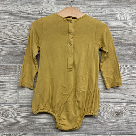 LS Bamboo Bodysuit Chest Bow 18-24M