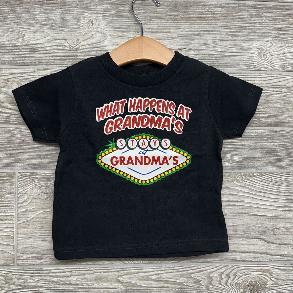 NEW Shirt What Happens At Grandma's Stays At Grandmas 2