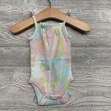 Tie Dye Tank Top Romper 3M