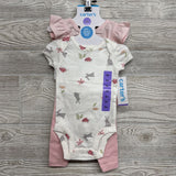 NEW Bodysuit Rabbits, Bugs, Flutter Sleeve Bodysuit & Pants 3M