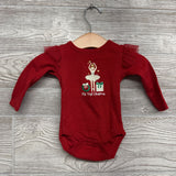 LS Bodysuit My First Christmas 3-6M