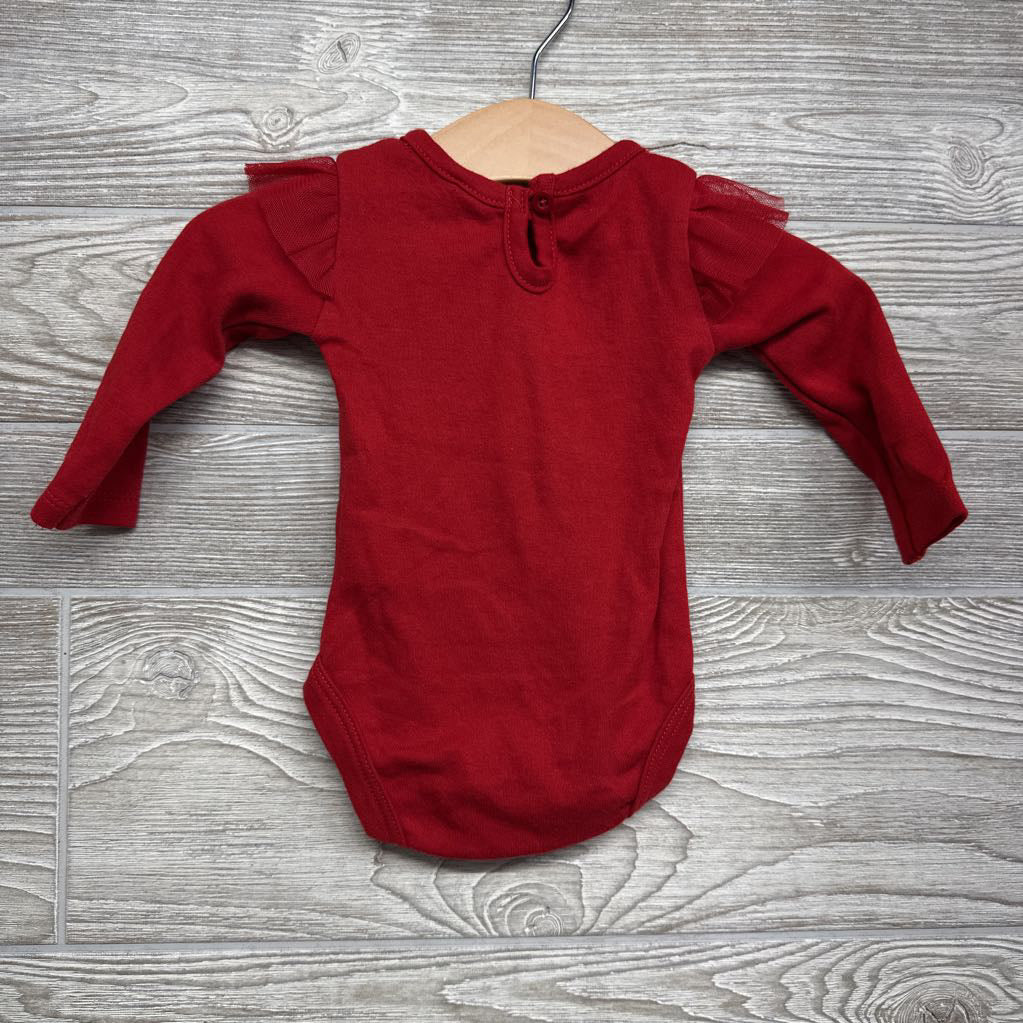 LS Bodysuit My First Christmas 3-6M