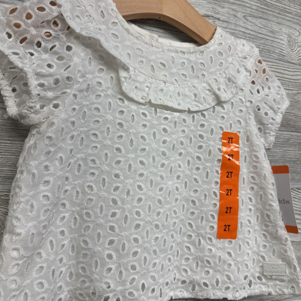 NEW Eyelet Tunic 2t