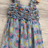 Sheer Tank Dress Ruffles Stitch & Fruit 4