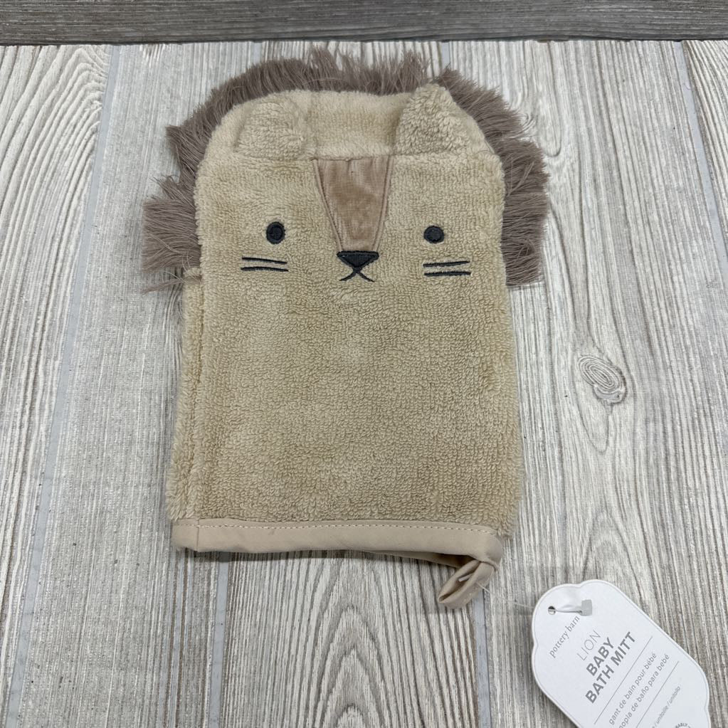 NEW Lion Baby Bath Mit