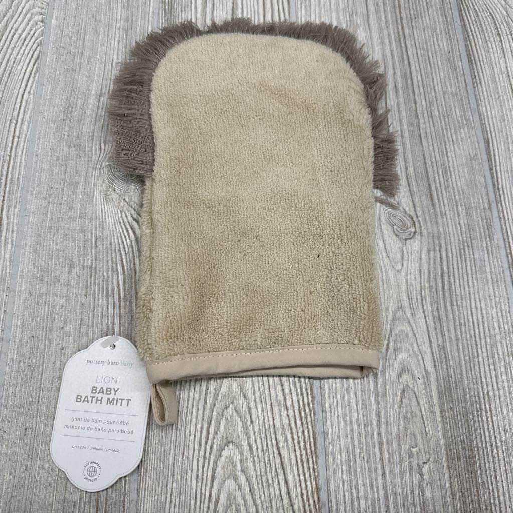 NEW Lion Baby Bath Mit