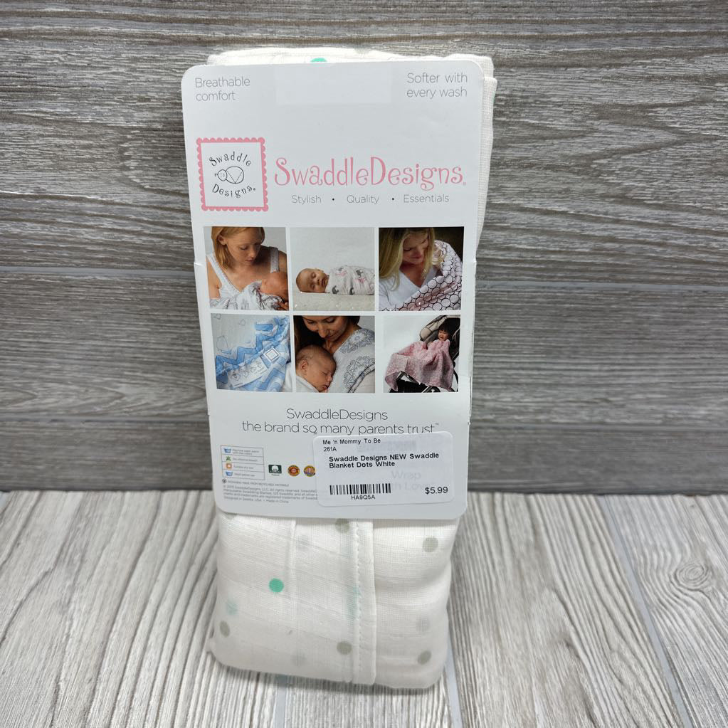 NEW Swaddle Blanket Dots