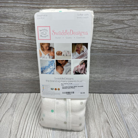 NEW Swaddle Blanket Dots