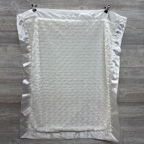 NEW Lamb Plush Blanket Satin Edges