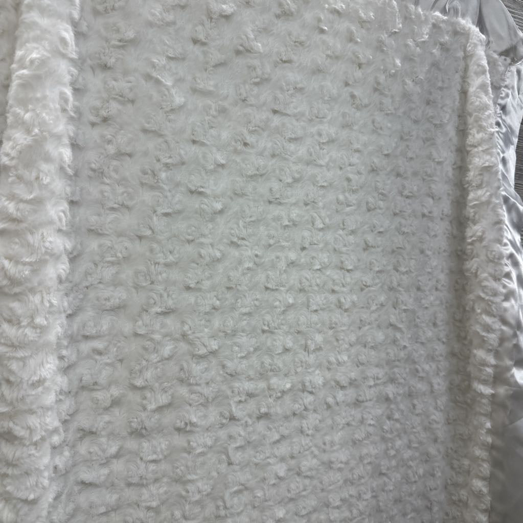 NEW Lamb Plush Blanket Satin Edges