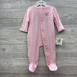 NEW 2 Pc Footies Polka Dots & Flowers 6M