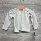NEW Denim Overalls & Shirt Stars Hearts 6-9M