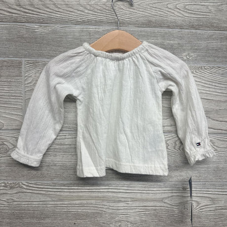 NEW Denim Overalls & Shirt Stars Hearts 6-9M