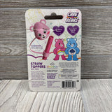 NEW 2 Pk Straw Toppers