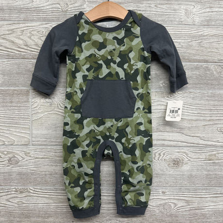 NEW LS Camo Outfit & Bib 3-6M