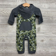 NEW LS Camo Outfit & Bib 3-6M
