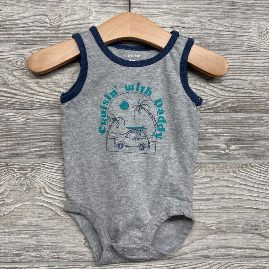Tank Bodysuit Crusin' With Daddy 6M