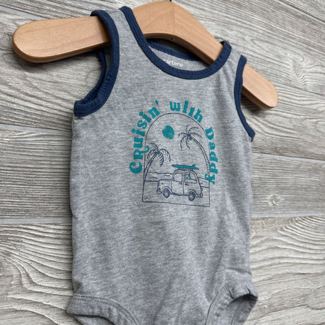 Tank Bodysuit Crusin' With Daddy 6M