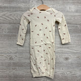 LS PJ Gown Bees 0-6M