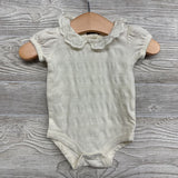 Eyelet Collared Bodysuit 0-3M