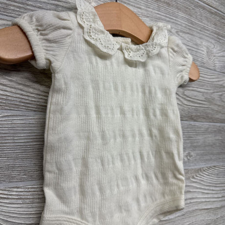 Eyelet Collared Bodysuit 0-3M
