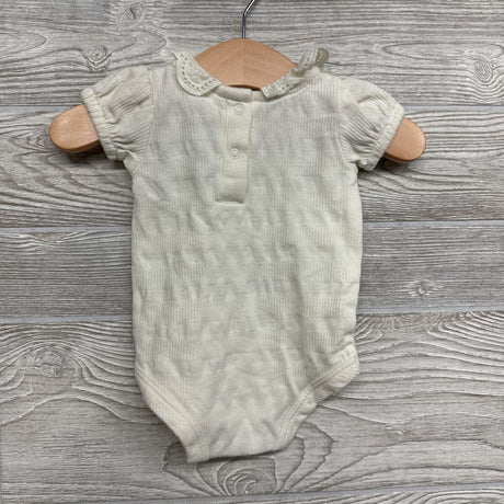 Eyelet Collared Bodysuit 0-3M